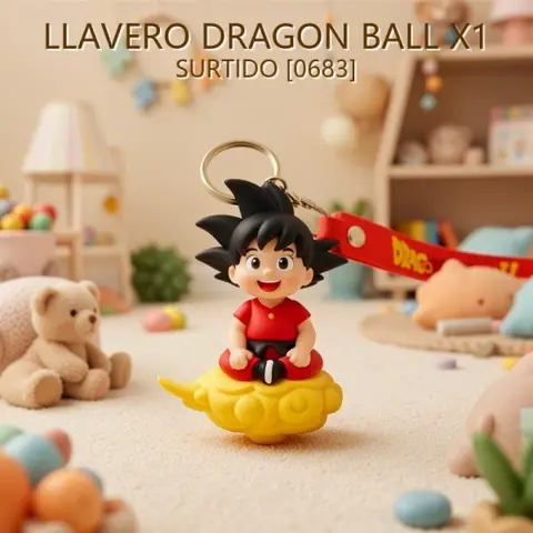 LLAVERO DRAGON BALL X1 SURTIDO [0683]