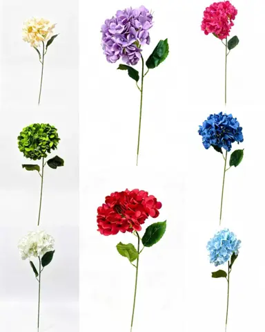 VARA HORTENSIA ARTIFICIAL 90CM