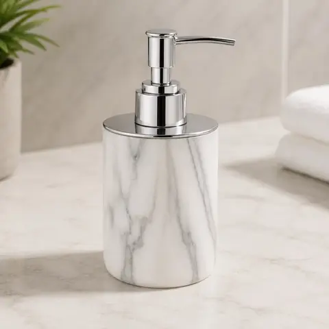 DISPENSADOR DE JABÓN LIQUIDO EFECTO MARMOLADO