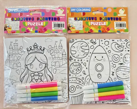 AA2386 ROMPECABEZA PARA COLOREAR