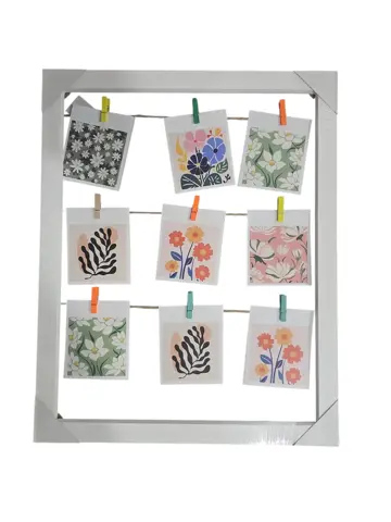Tender polaroid x9 blanco