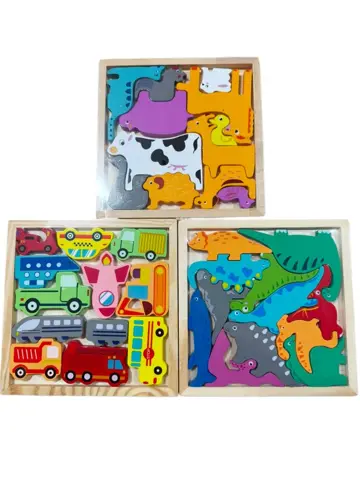 JUEGO MADERA 17X17CM 088173