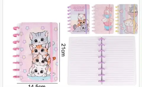 CUADERNO INTELIG A5 GATO 80HOJ 603499