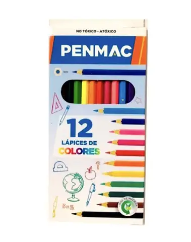 LAPIZ COLOR PENMAC X12 018044