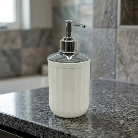 DISPENSADOR DE JABÓN LÍQUIDO ACANALADO