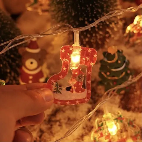 2MT 10 LUCES ESTRELLAS NAVIDAD USB