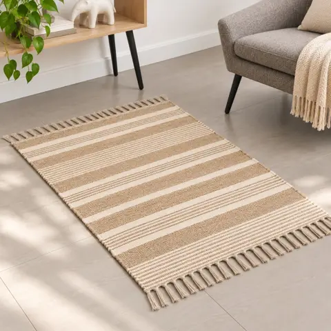 Alfombra yute rectangular 60x90