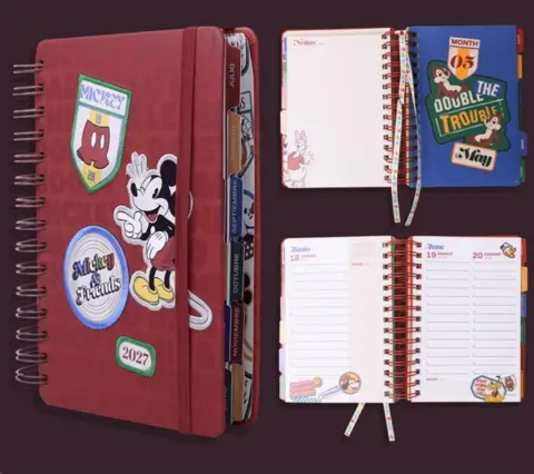 AGENDA MOOV 2027 MICKER 14X20-384PAG DIA POR DIA 019258
