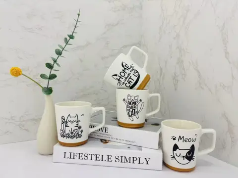 TAZA GATO BASE CAFE