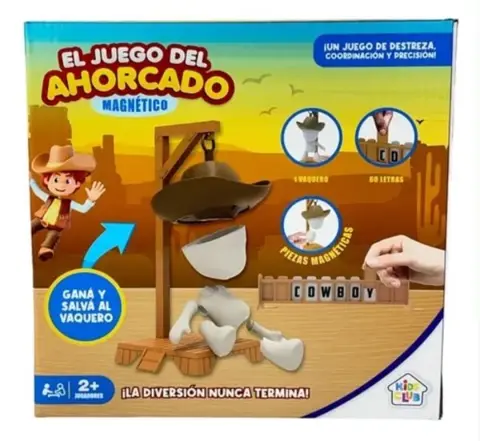 JUEGO AHORCADO MAGNETICO 27X27CM 252120