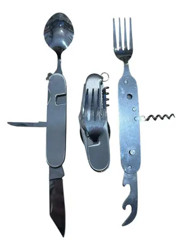 GM-NAV035 Cubiertos plegables supervivencia