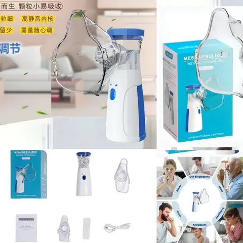 MESH NEBULIZADOR PORTATIL JSL-W302/C-3502