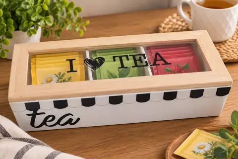 Caja de te 3 div