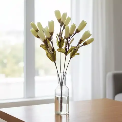 Ramo Tulipán Artificial Viene 10 Flores Cada Ramo