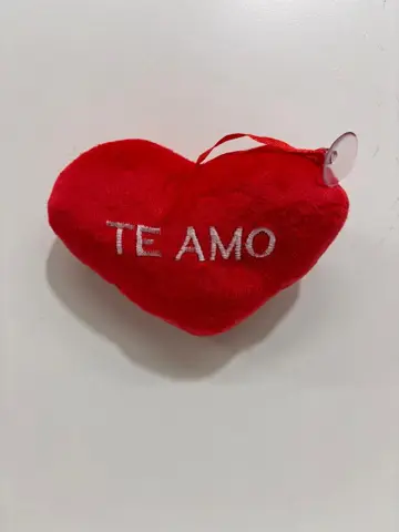 Peluches con corazón