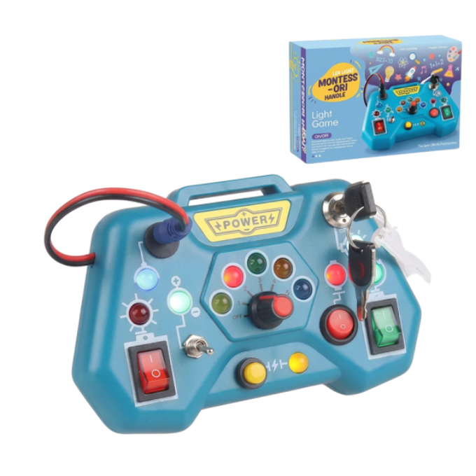 Juguete Montessori Con Luz