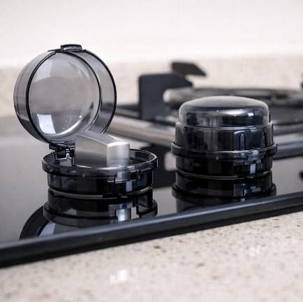 Set x 4 Protector De Seguridad Para Perillas De Cocina